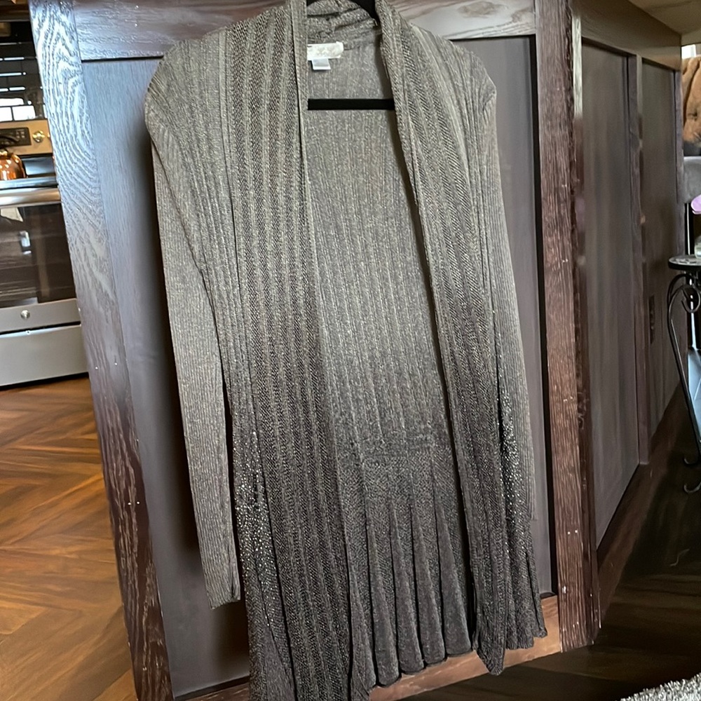 Ke Ke embellished, dressy cover up top.